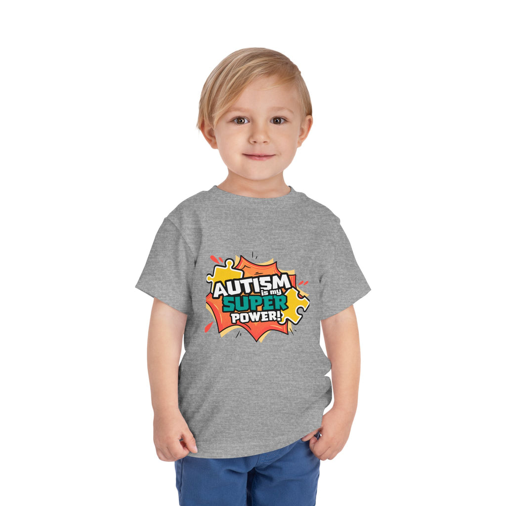 Autism Is My Superpower Toddler Tee