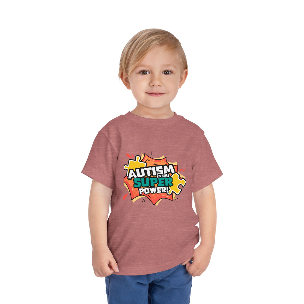Autism Is My Superpower Toddler Tee