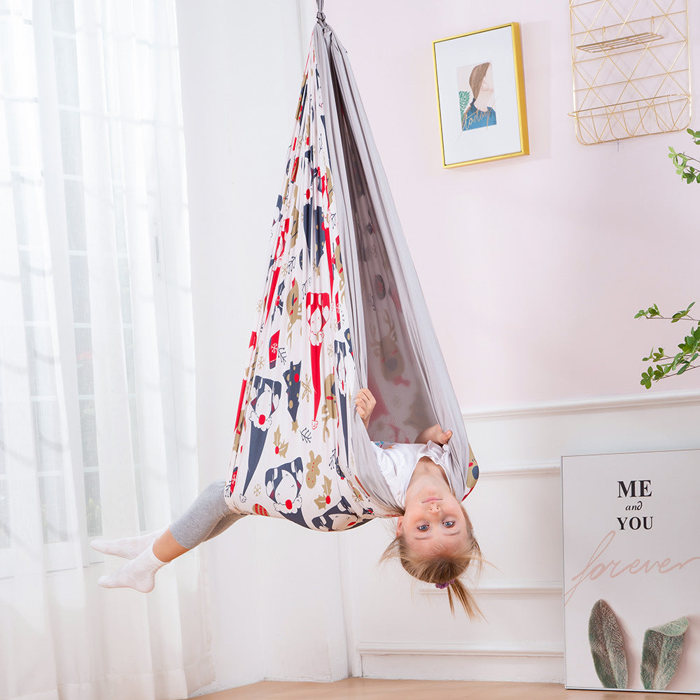 Kids' Sensory Swing Hammock – Double-Layer Nylon