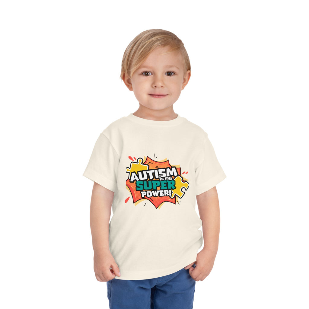 Autism Is My Superpower Toddler Tee