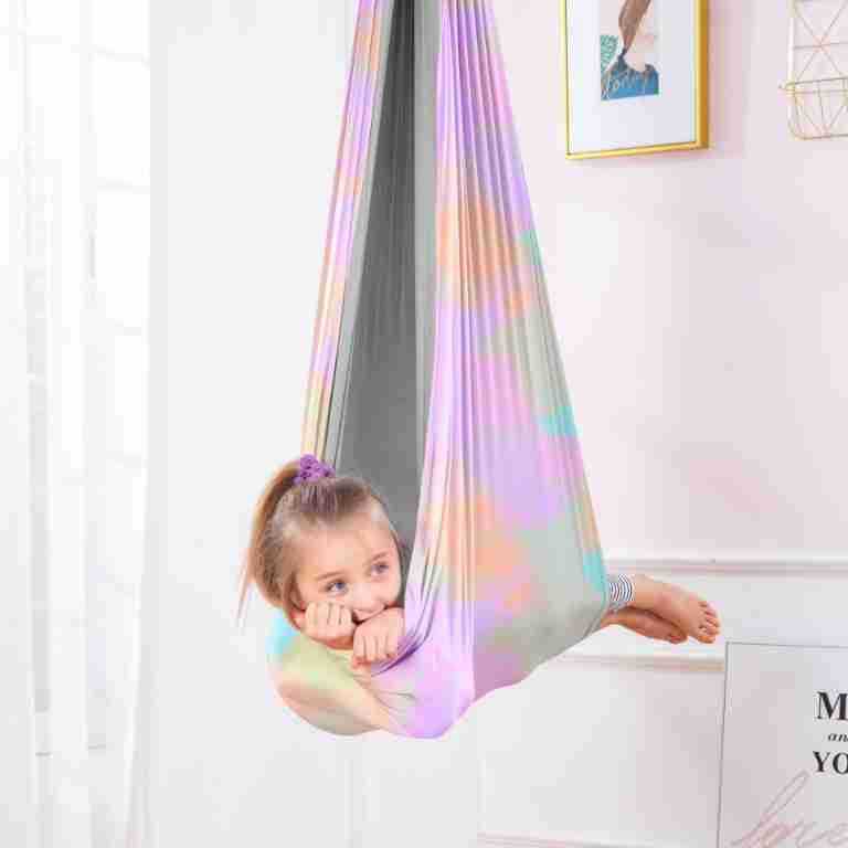 Kids' Sensory Swing Hammock – Double-Layer Nylon