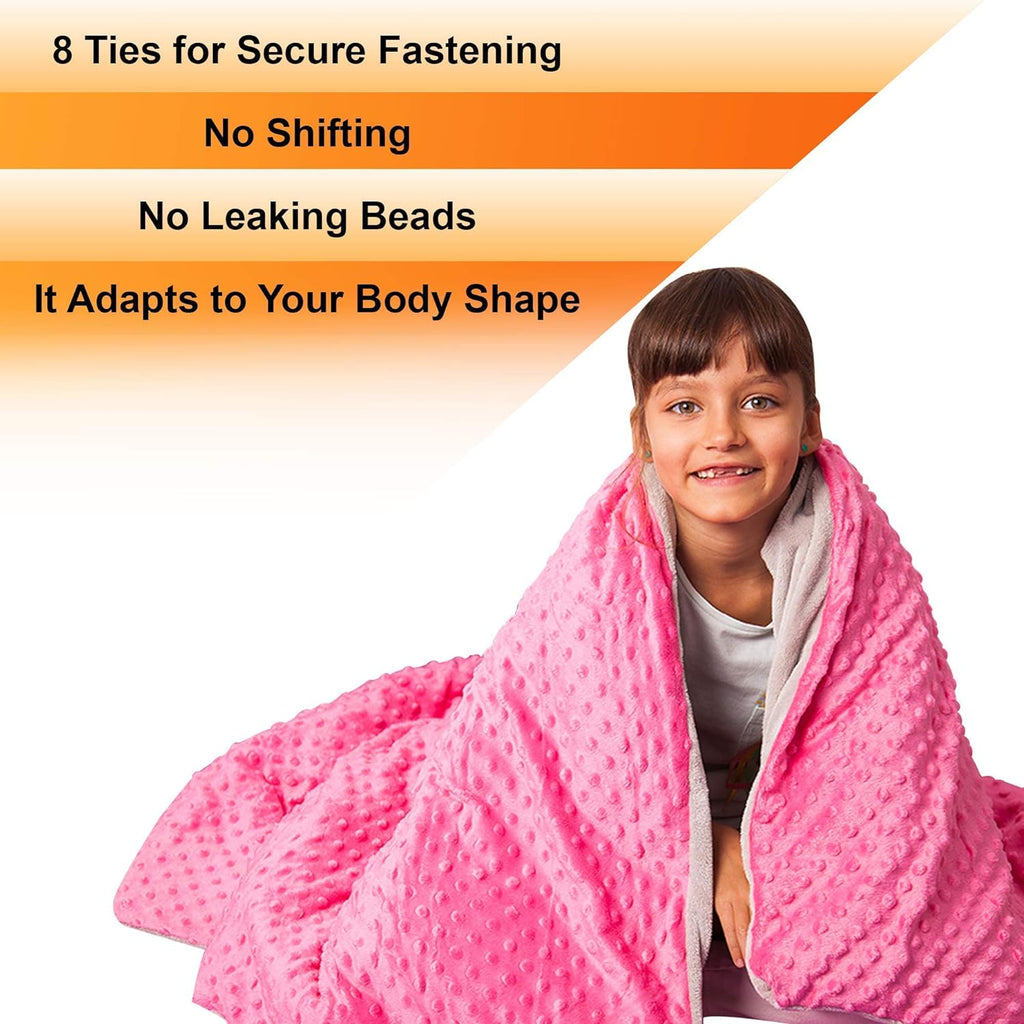 Kids Weighted Blanket with Cover – 5 lb, 36" x 48"