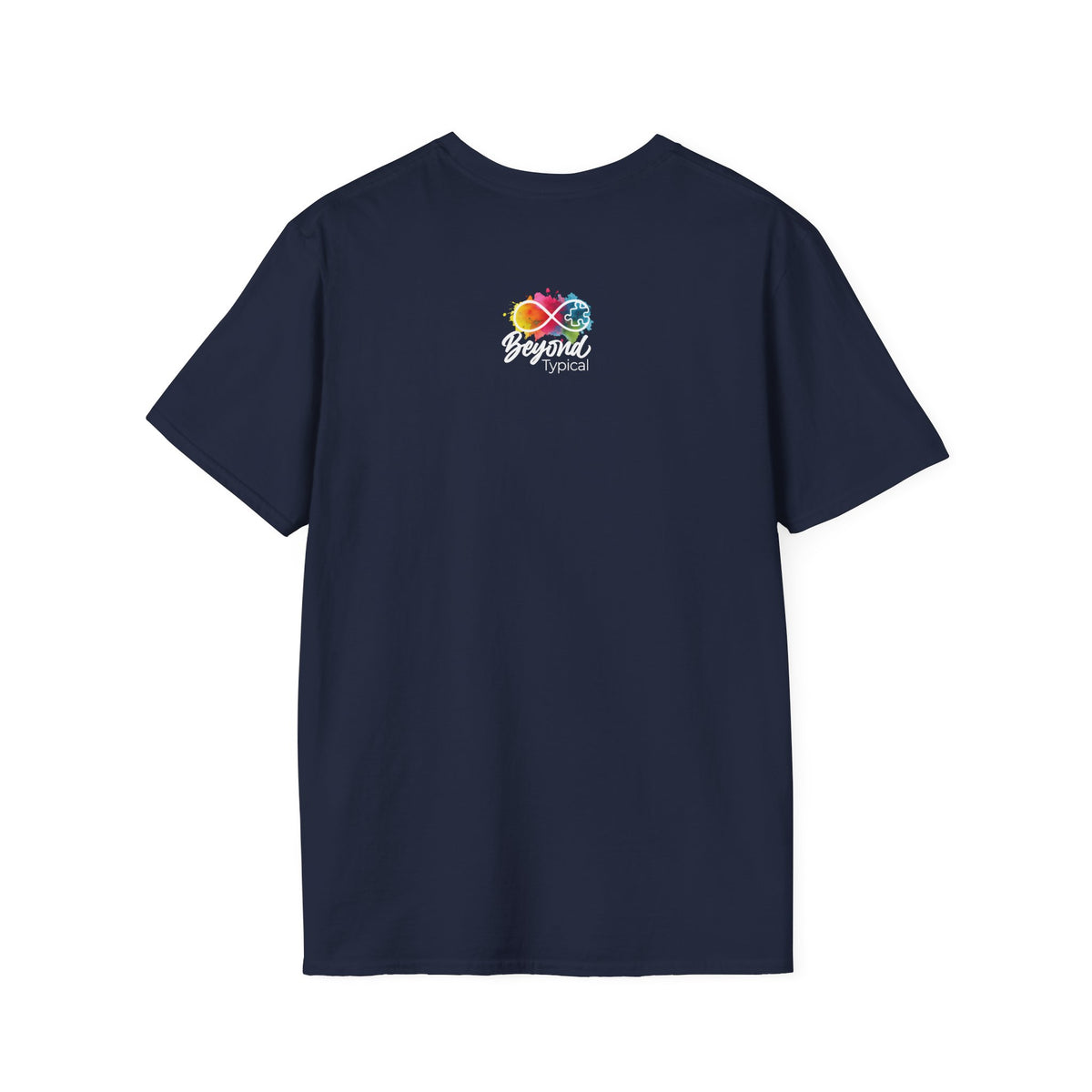 Autism Awareness T-Shirt — Colorful Periodic Table Design (Au Ti Sm)