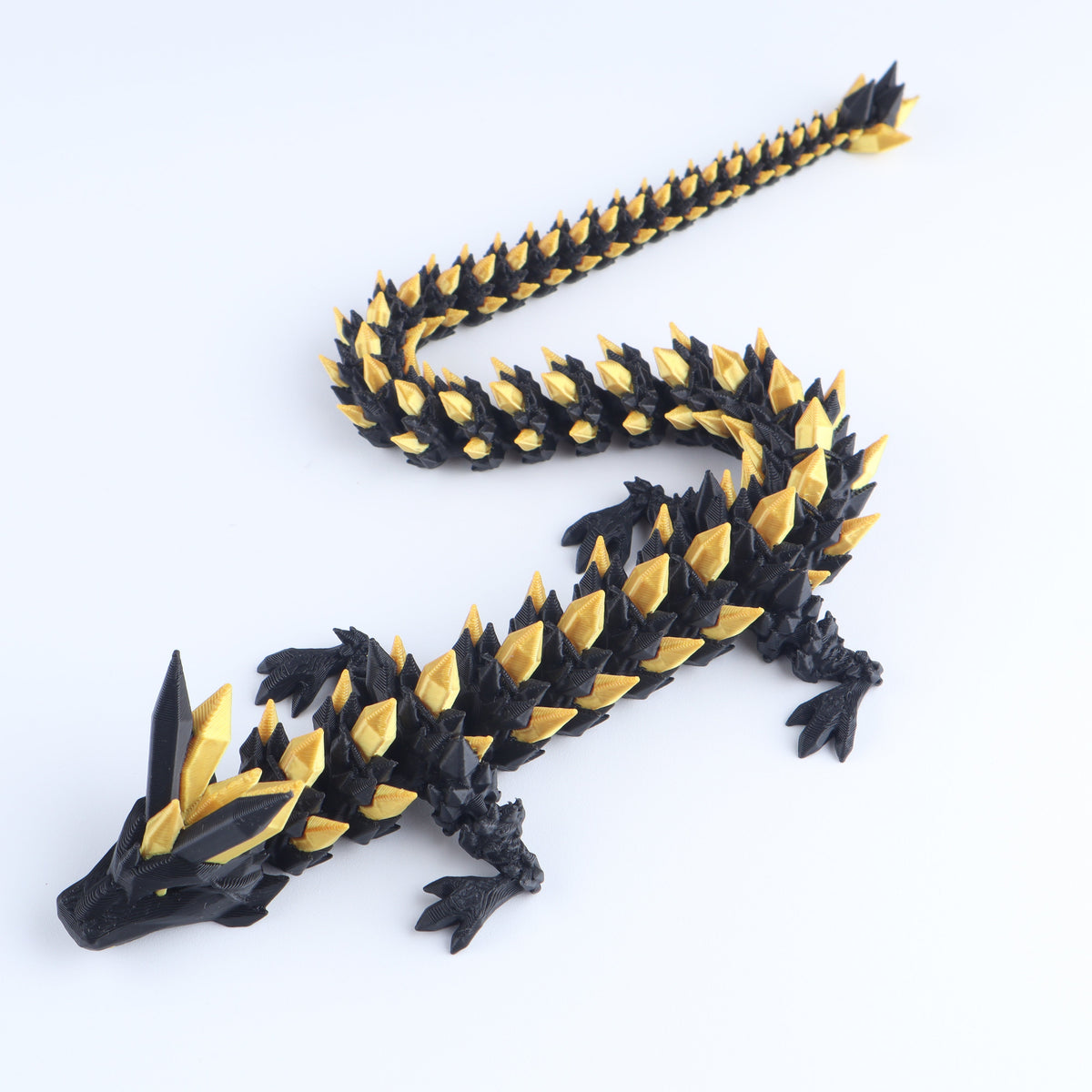 Crystal Dragon Fidget Toy – 3D Printed & Articulated