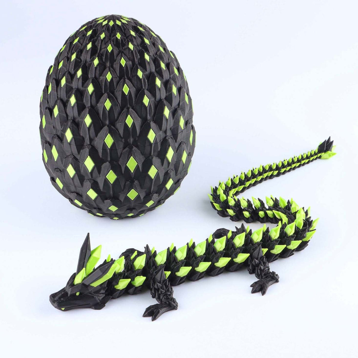 Crystal Dragon Fidget Toy – 3D Printed & Articulated