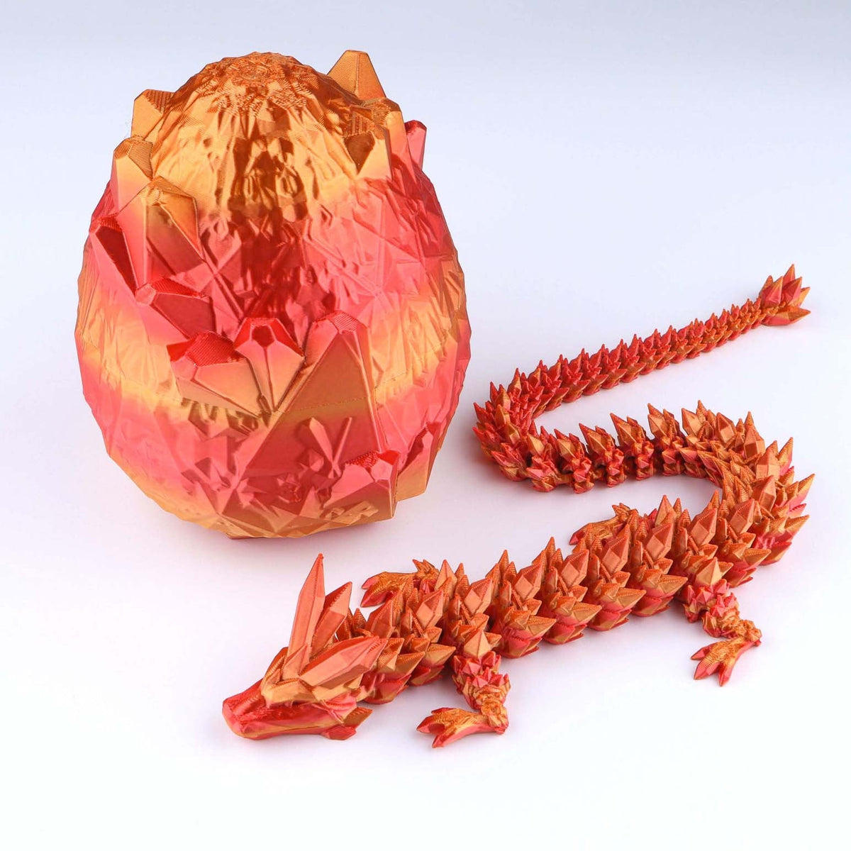 Crystal Dragon Fidget Toy – 3D Printed & Articulated