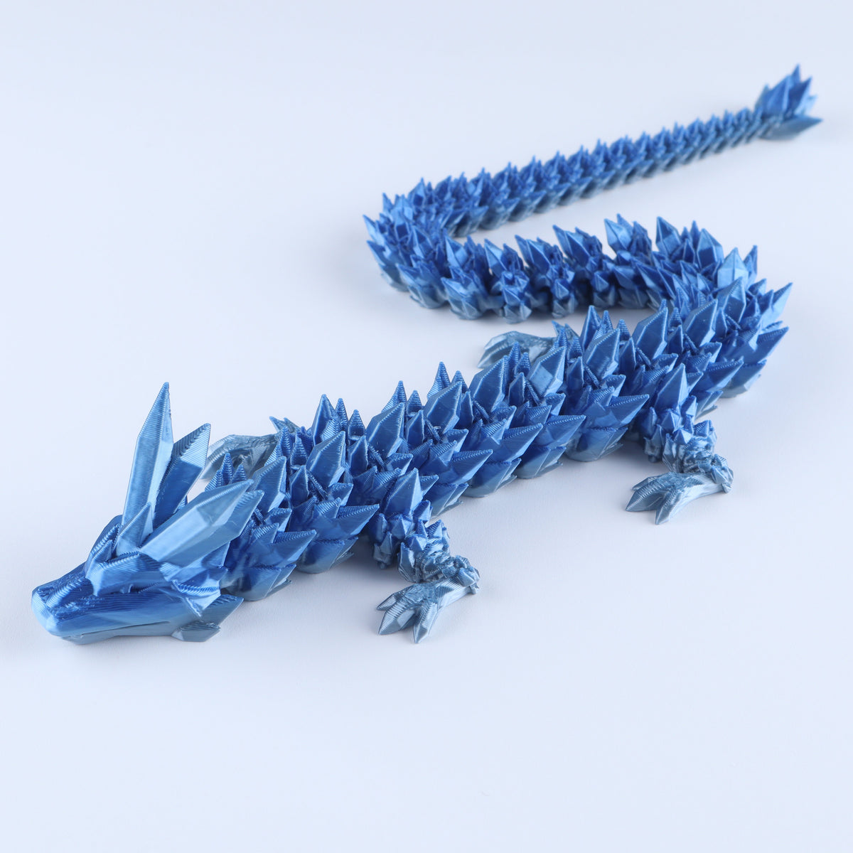 Crystal Dragon Fidget Toy – 3D Printed & Articulated