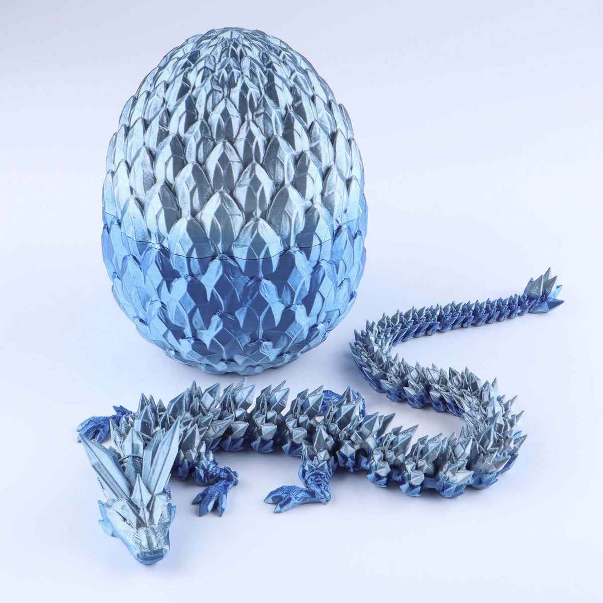 Crystal Dragon Fidget Toy – 3D Printed & Articulated