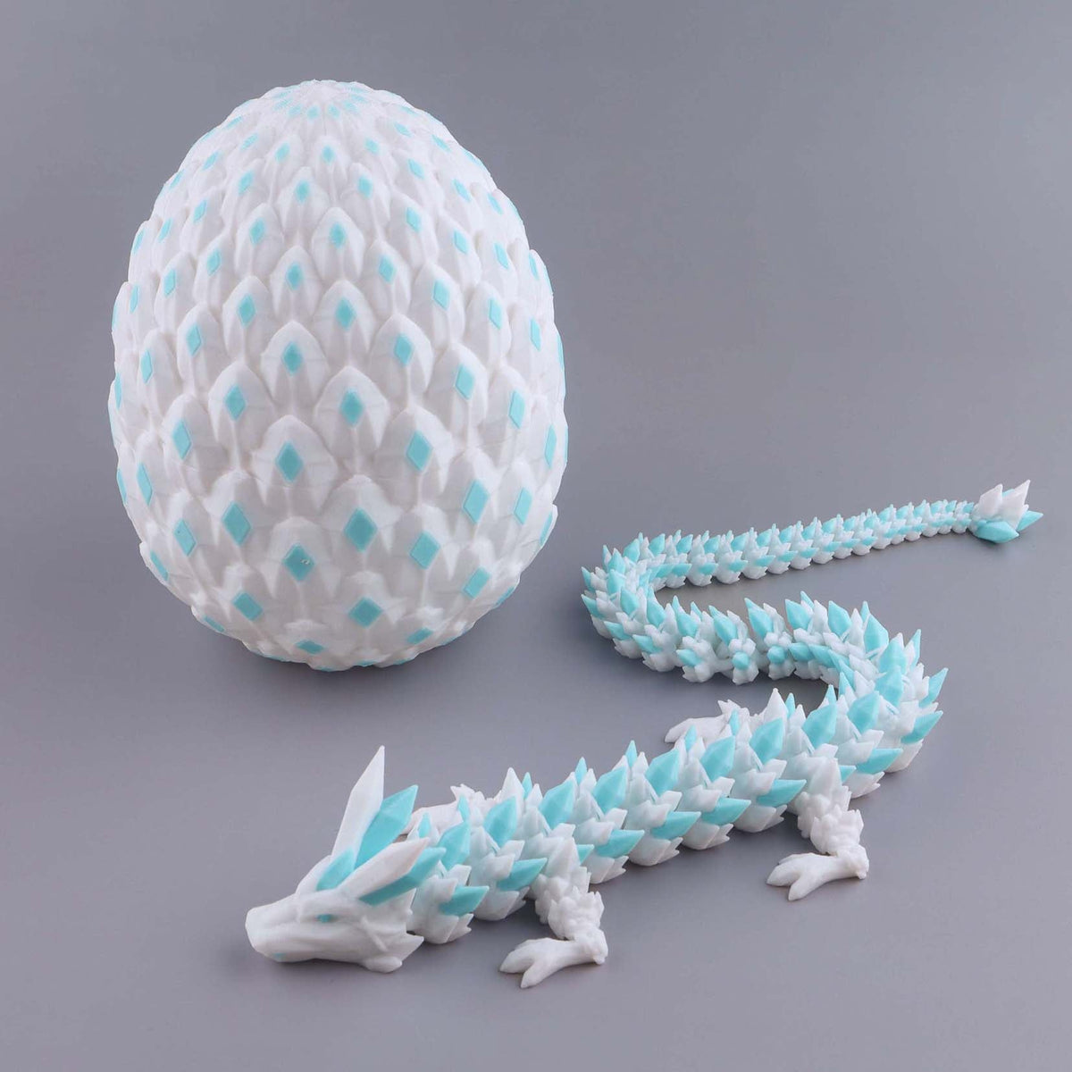 Crystal Dragon Fidget Toy – 3D Printed & Articulated