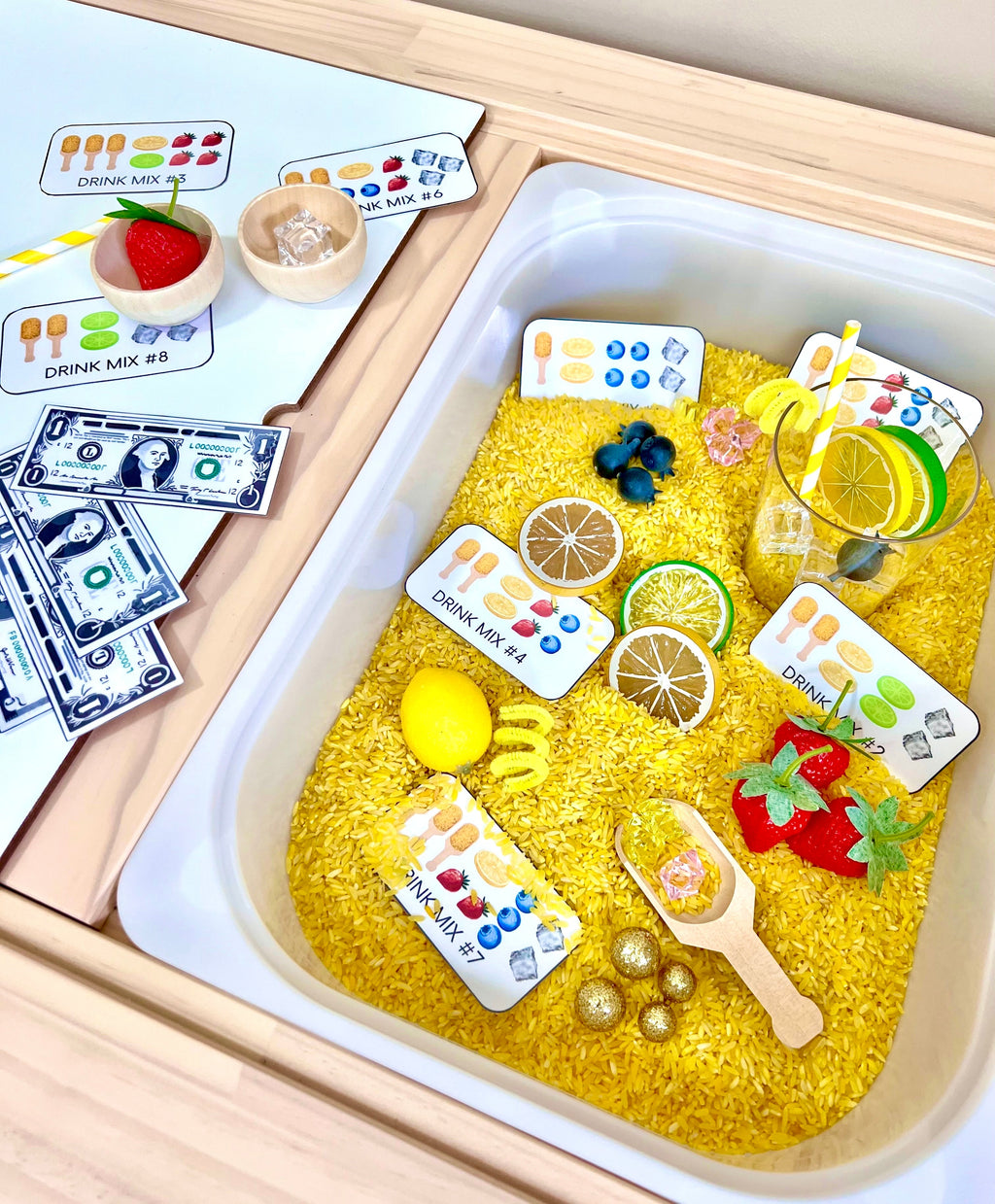 Lemonade Stand Sensory Learning Kit